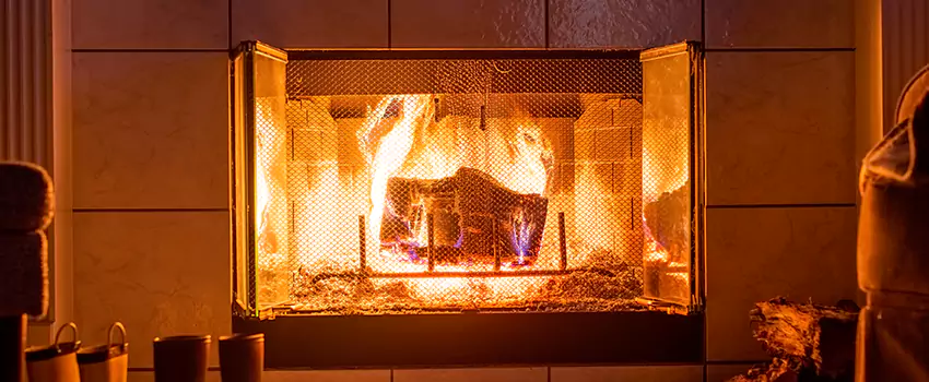Mendota Hearth Landscape Fireplace Installation in Willmar, Minnesota