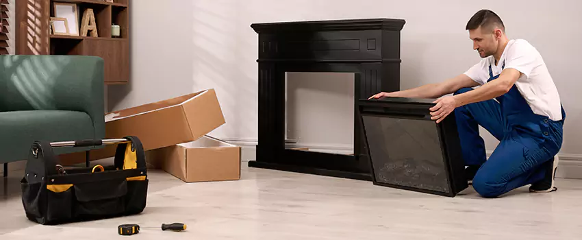Old Rusted Metal Fireplace Repair And Replacement in Willmar, MN